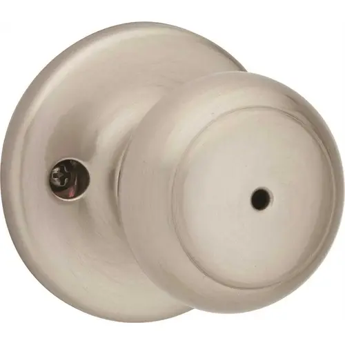 Privacy Function Cove Knobset Satin Nickel