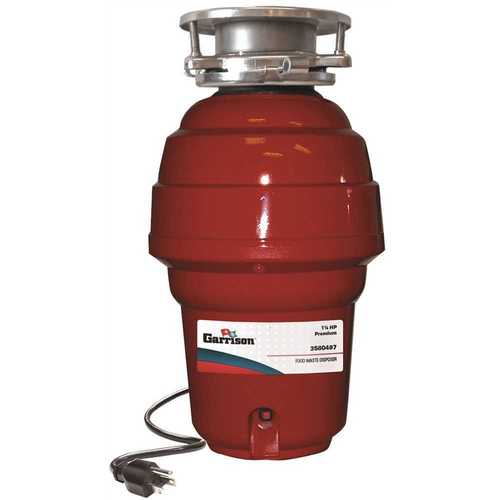 1-1/4 HP Premium Continuous Feed Garbage Disposal