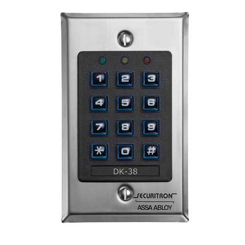 Assa Abloy Electronic Security Hardware - Securitron DK38 Keypad Only ...