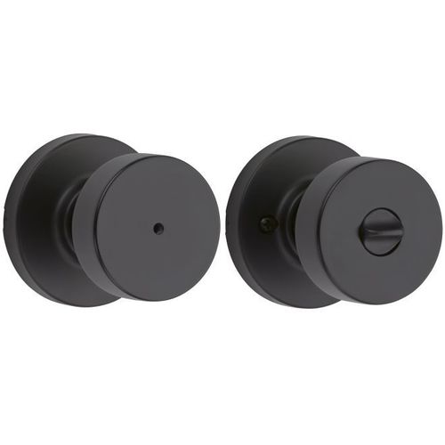 Kwikset 97402-858 Pismo - Pomo Cuadrado De Entrada Con Llave, Color