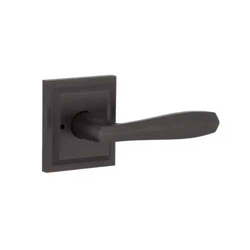 Baldwin Prestige 353TOLSLB11P Privacy Torrey Pines Lever and Square Rose Venetian Bronze Finish