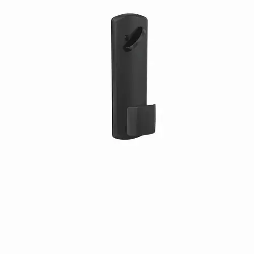 Ganton Knob with Greenwich Escutcheon Interior Active Trim with 16680 Latch and 10269 Strike Matte Black Finish