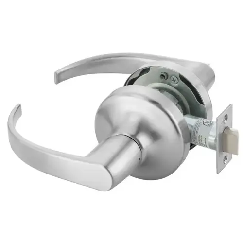 Cylindrical Lock Satin Chrome