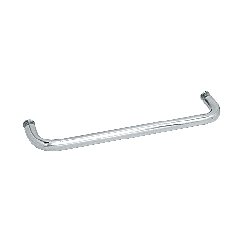 Polished Stainless 24" Single-Sided Towel Bar Without Metal Washers