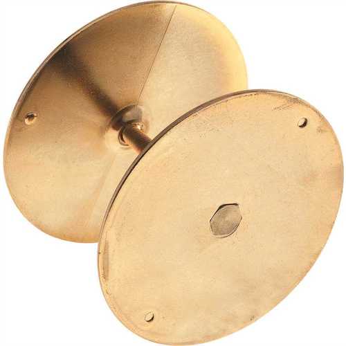 Hole Filler Plate Brass Plated