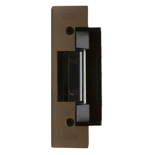 FACEPLATE KIT, 1402/1702/3402 FACEPLATE/LIP BRACKET/HDWR PK 4-7/8 SQUARE CORNERS OIL RUBBED BRONZE