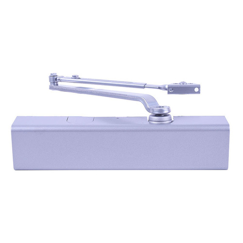 Arrow 5016N AL Standard Arm Tri Pack Adjustable 1-6 Surface Mounted Door Closer with Full Plastic Cover Aluminum Finish