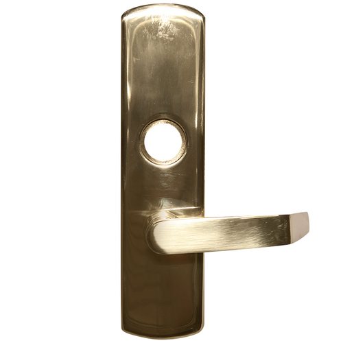 996L-R/V Lever Trim for Rim/Vertical RHR - 06 Lever Bright Brass