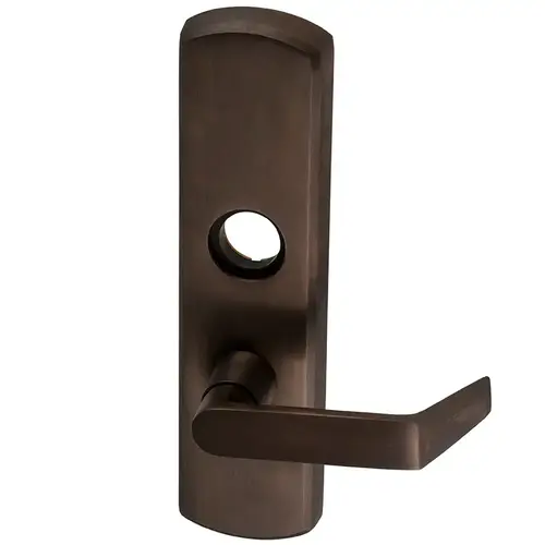 Exit Device Trim Dark Bronze Anodized Aluminum