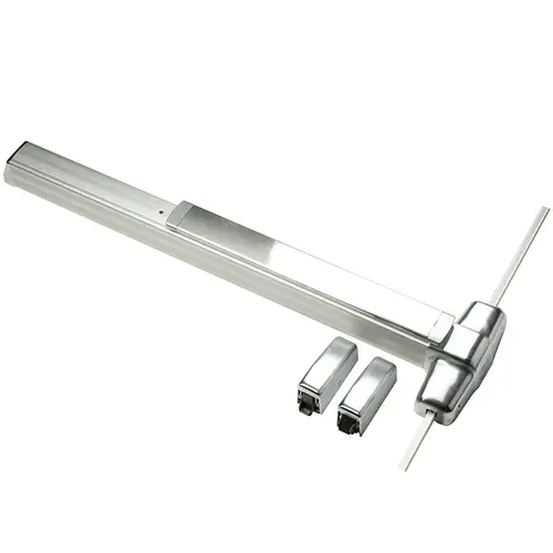 Exit Device Satin Aluminum Clear Anodized