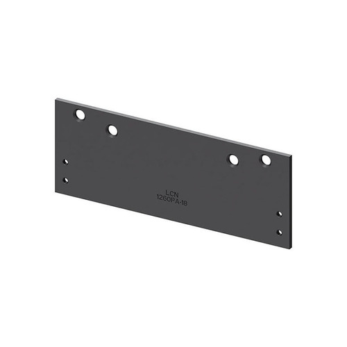 LCN 1260-18PA AL 1260 Mounting Plate, Aluminum Painted