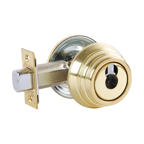 Lock Deadlock Bright Brass