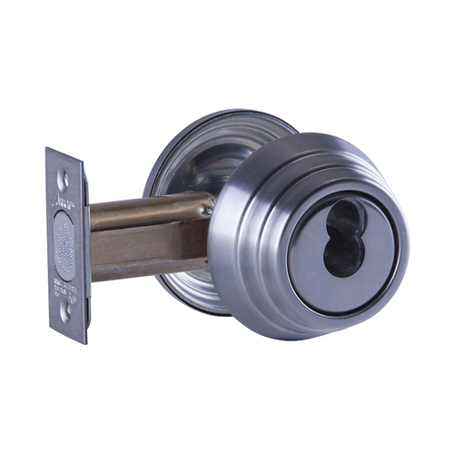 E Series Grade 2 Deadbolt, Satin Chrome