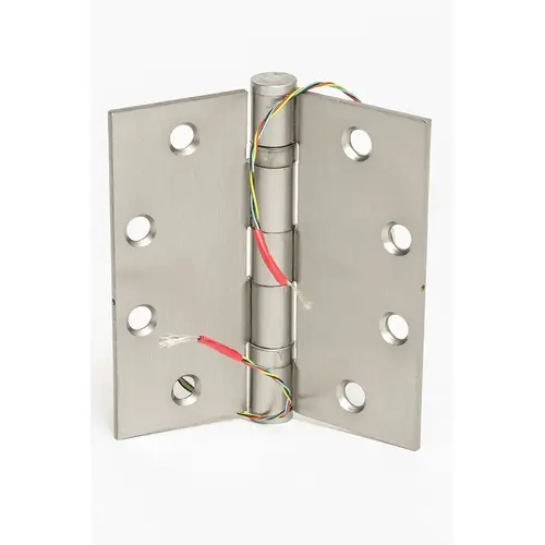 Electrified Hinge Satin Chromium Plated