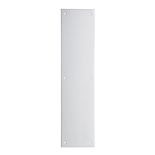 8200 Push Plate 8" x 16" Satin Stainless Steel