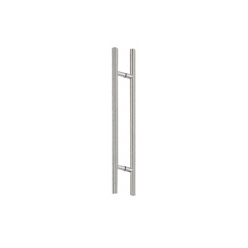 CRL 72LPBS Brushed Stainless 72" Extra Length Ladder Style Back-to-Back Pulls