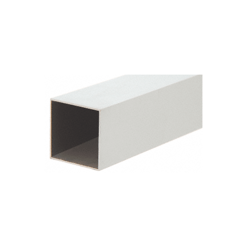 CRL DV3425A Satin Anodized 1-1/2" Square Tube Extrusion 144" Stock Length