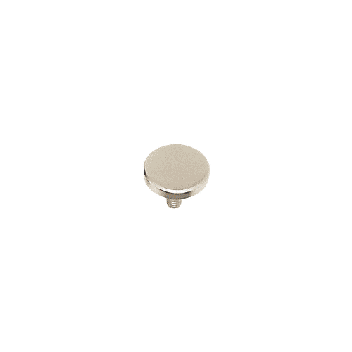 CRL CAP1CSC Satin Chrome 1" Diameter Custom Standoff Cap Assembly