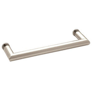 CRL Brushed Nickel 18" Single-Sided Towel Bar for Glass 