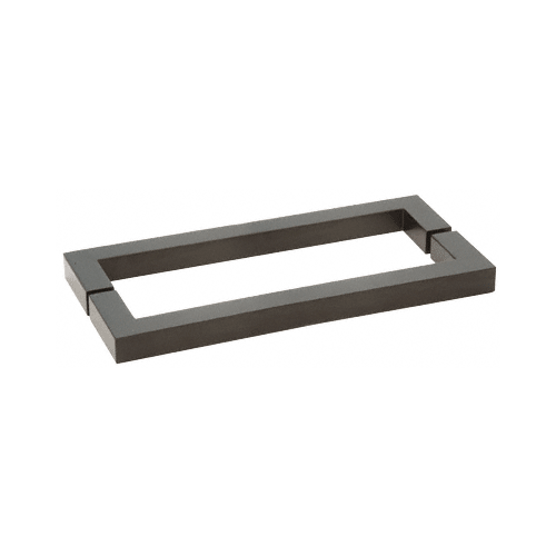 Oil Rubbed Bronze 24" Square Style Back-to-Back Towel Bar