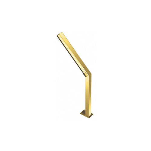 Gold Anodized Custom Design Series Sneeze Guard Post