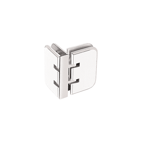 Polished Nickel Estate 090 Series 90 Degree Glass-to-Glass Hinge