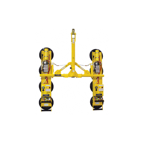 Wood's Powr-Grip DC Model P2 Two Channel 4-1/2' Spread Vacuum Lifting Frame - For Flat Material