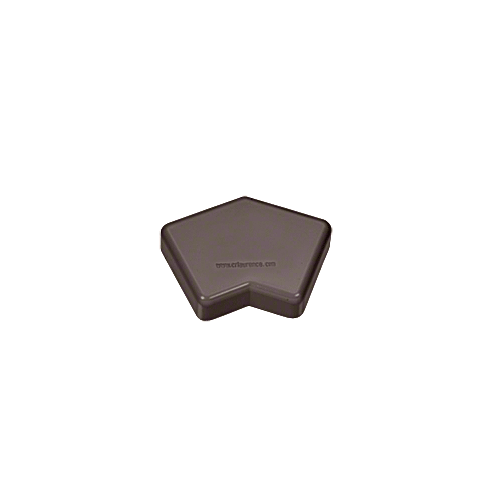 CRL PC45BRZ Matte Bronze 100 Series 135 Degree Post Cap