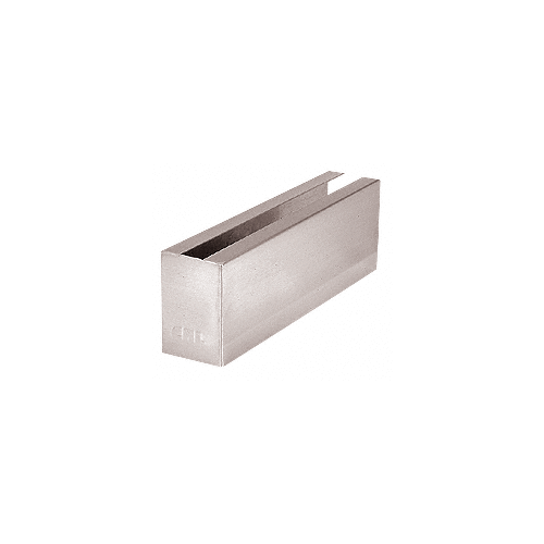 Surfacemate B5AWCBS Brushed Stainless 12" Welded End Cladding for B5A Series Base Shoe