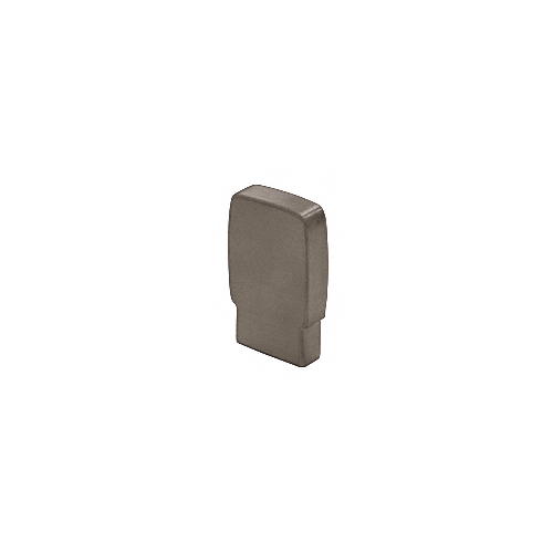 397 Series Aluminum Flat Dark Bronze Anodized End Caps for Wood Cap Railings