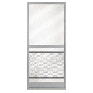 Crl 2012042104 Pioneer Kbs Gray 32 X 80 Steel Hinged Screen Door