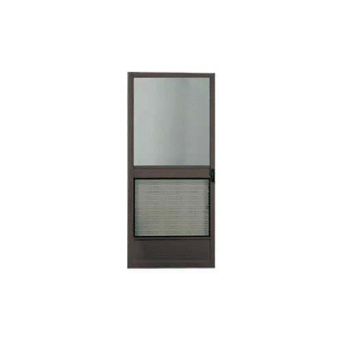 Steelbreeze Bronze 32" x 80" Steel Hinged Screen Door - pack of 4