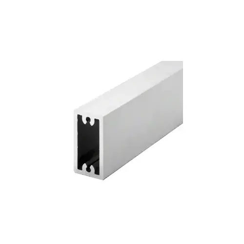 Clear Anodized Rectangular 1" x 3" Support Tube Blades - Custom Length