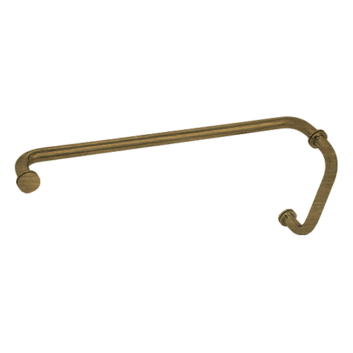 Antique Brass 8" Pull Handle and 24" Towel Bar BM Series Combination With Metal Washers