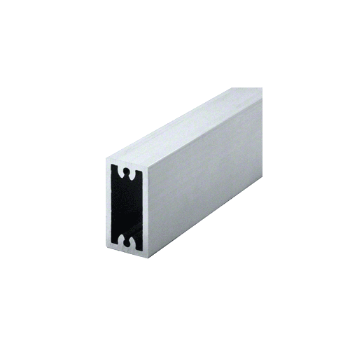 Silver Metallic Rectangular 1" x 3" Support Tube Blades - Custom Length