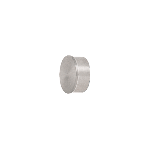 CRL HR15FBS Brushed Stainless Flat End Cap for 1-1/2