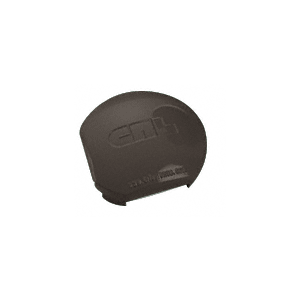 Matte Bronze Round Post Cap for Aluminum Windscreen System 90 Degree Corner Posts