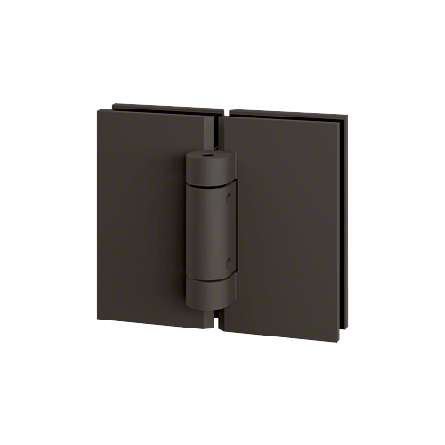 CLEAR SPACE Oil Rubbed Bronze Replacement 180 degree Glass-to-Glass Hinge