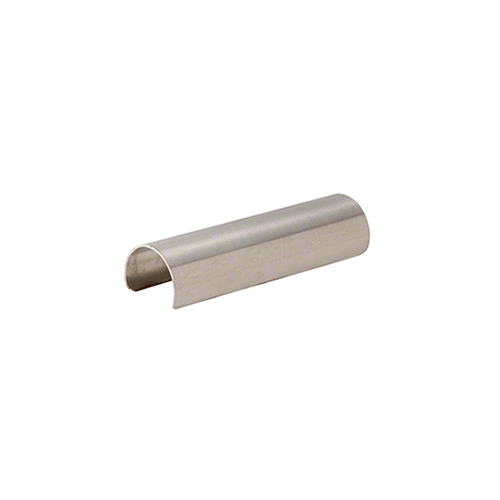 CRL GRRF15CSS 316 Stainless Steel Connector Sleeve for 1-1/2" Roll Form Cap Rails