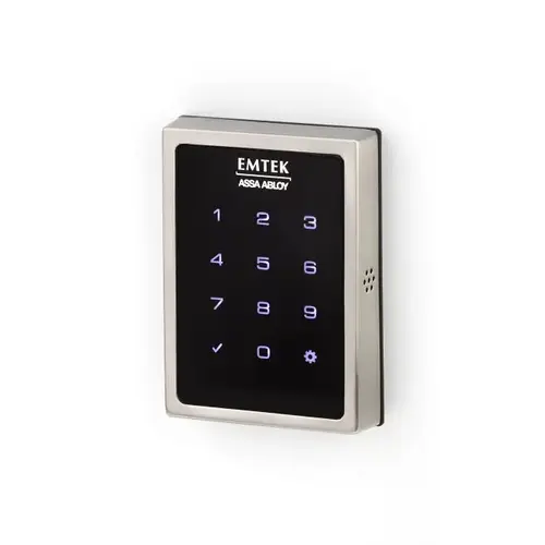 EMPowered Motorized Touchscreen Keypad Keyless Deadbolt Satin Nickel Finish