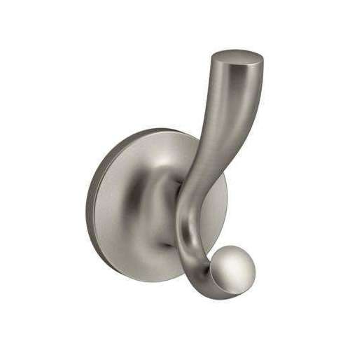 Cavata Exquisite Robe Hook Brushed Nickel