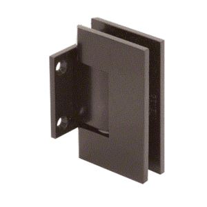 CRL Oil Rub Bronze Geneva 074 Series Wall Mount Short Back Plate Hinge