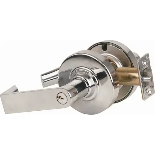 ND Series Bright Chrome Storeroom Function Door Lever