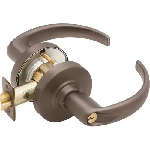 ND Series Oil Rubbed Bronze Entrance/Office Function Door Lever