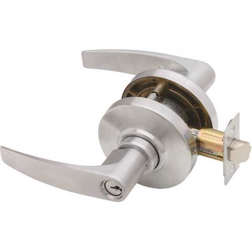 AL Series Satin Chrome Entrance Function Door Lever