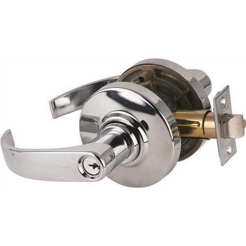 AL Series Bright Chrome Entrance Function Door Lever