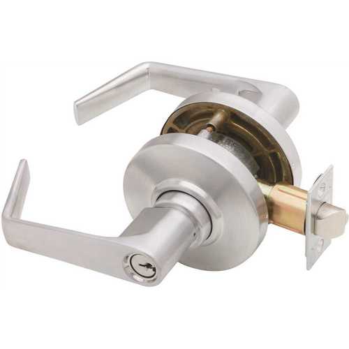 AL Series Satin Chrome Entrance/Office Function Door Lever