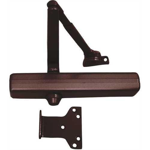 1460 Series Surface Mounted Door Closer, Dark Bronze Painted