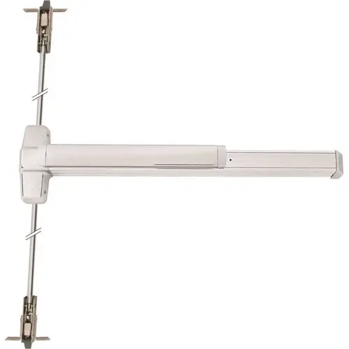 99 Series Concealed Vertical Rod Exit Device - 4' Satin Chrome