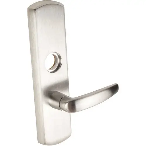 996L-NL Night Latch Lever Trim for Rim/Vertical RHR - 07 Lever Satin Chrome